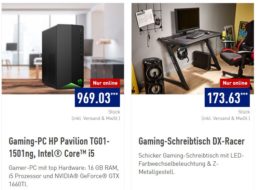 Aldi: Gaming-PC „HP Pavilion TG01-1501ng“ für 969,03 Euro