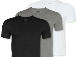 Hugo Boss: Dreierpack T-Shirts bei Ebay für 29,99 Euro