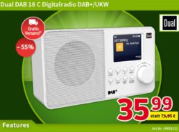 Völkner: DAB-Radio mit Farbdisplay für 35,99 Euro frei Haus