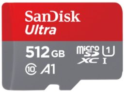 Ebay: Sandisk MicroSDXC mit 512 GByte für 72 Euro frei Haus