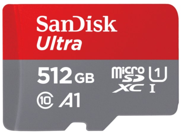 Ebay: Sandisk MicroSDXC mit 512 GByte für 72 Euro frei Haus