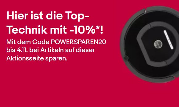 Ebay: 10 Prozent Elektronik-Rabatt für eine Woche