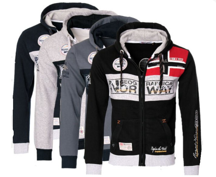 Geographical Norway: Sweatjacken für 34,90 Euro frei Haus via Ebay