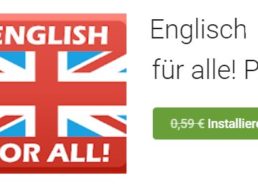 Gratis: App „Englisch für alle! Pro“ bei Google zum Nulltarif