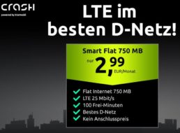 Telekom-Netz: Smart Flat mit 750 MB und 100 Minuten für 2,99 Euro