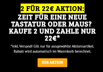 Dealclub: Tastaturen oder Mäuse von Donzo im Doppelpack für 22 Euro