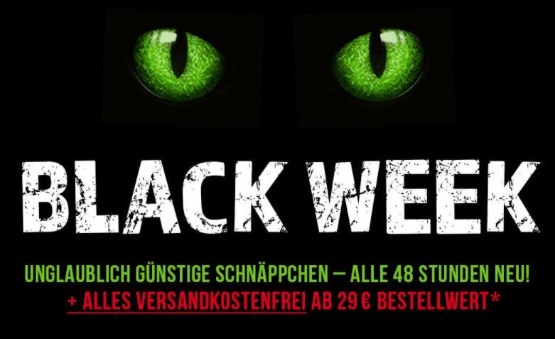 Völkner: Black Week mit Gratis-Versand ab 29 Euro Warenwert