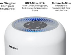 Ebay: Luftreiniger mit Hepa-Filter für 69 Euro frei Haus