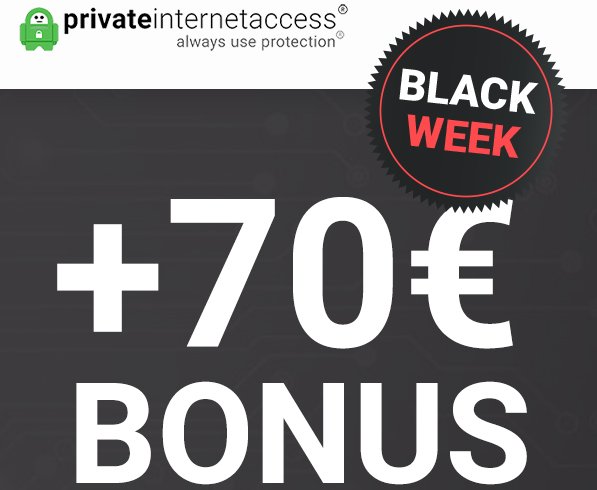Gratis: 3 Jahre PrivateInternetAccess VPN dank Gutschein über 70 Euro
