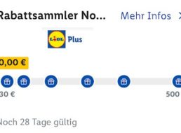 Lidl Plus: Rabattsammler November mit fünf Gratis-Artikeln