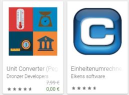 Gratis: App „Unit Converter (Pega Pro) – Premium“ für 0 Euro