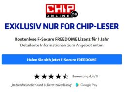 Gratis: F-Secure VPN für ein Jahr zum Nulltarif