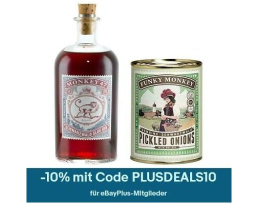 Ebay: Gin-Bundle mit Silberzwiebeln für 29,61 Euro frei Haus