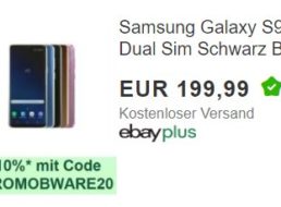 Ebay: „Samsung Galaxy S9+ Dual“ als B-Ware für 179,99 Euro