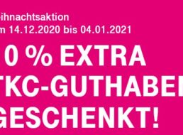 Telekom: Telefonkarte Comfort wieder mit 10 Prozent Extra-Guthaben