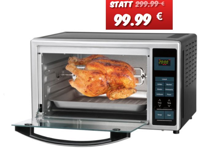 Dealclub: Gourmetmaxx-Infrarotofen für 99,99 Euro frei Haus