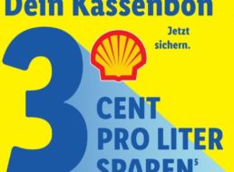 Shell: 3 Cent Tankrabatt via Lidl-Kassenbon