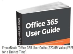 Gratis: eBook „Office 365 User Guide“ zum Nulltarif