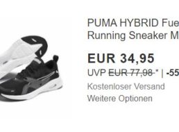 Ebay: „Puma Hybrid Running Sneaker“ für 34,95 Euro frei Haus