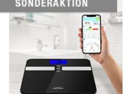 Druckerzubehoer.de: Bluetooth-Körperanalysewaage für 9,99 Euro