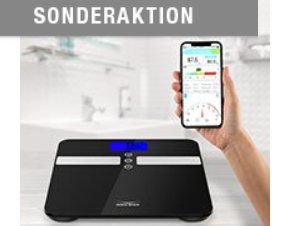 Druckerzubehoer.de: Bluetooth-Körperanalysewaage für 9,99 Euro