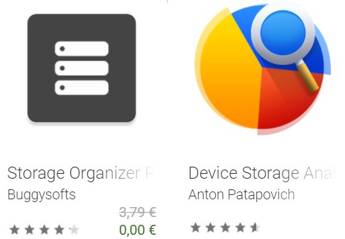 Gratis: App "Storage Organizer PRO" via Google Play zum Nulltarif