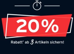 Tchibo: 20 Prozent Rabatt beim Kauf von drei Sale-Artikeln