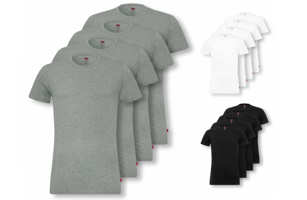 Levi's: Viererpack T-Shirts für 36,99 Euro frei Haus