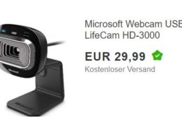 Ebay: Microsoft-Webcam LifeCam HD-3000 für 29,99 Euro frei Haus