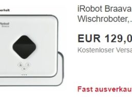 Ebay: Wischroboter „iRobot Braava 390t“ als B-Ware für 129 Euro