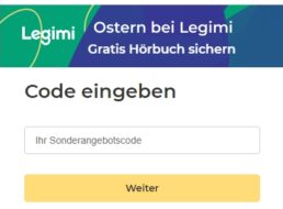 Gratis: Hörbuch bei Legimi zu Ostern zum Nulltarif