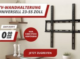 Druckerzubehoer.de: TV-Wandhalterung zur Bestellung geschenkt