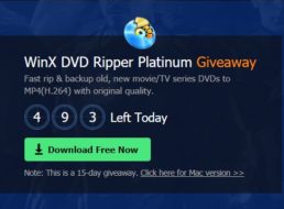 Gratis: „Winx DVD Ripper Platinum“ zum Nulltarif für wenige Tage