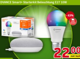 Völkner: LED-Set mit Google Home Mini für 22 Euro frei Haus