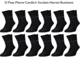 Pierre Cardin: Zwölferpack Socken via Ebay für 11,95 Euro frei Haus