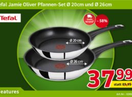 Völkner: Tefal-Pfannenset für 37,99 Euro frei Haus