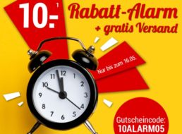 Weltbild: 10 Euro Rabatt und Gratis-Versand bis Sonntag