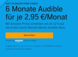 Prime Day: 6 Monate Audible für je 2,95 Euro