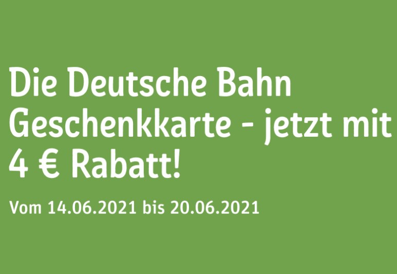 Rewe: Bahn-Guthabenkarten mit 13 Prozent Rabatt