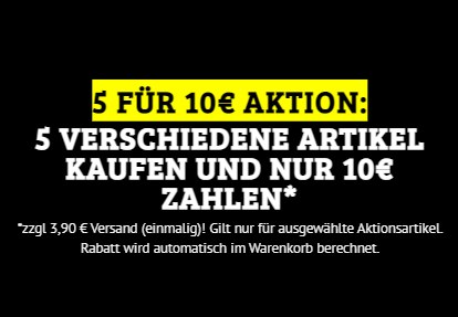 Dealclub: Fünf Drogerieartikel nach Wahl für 13,90 Euro frei Haus