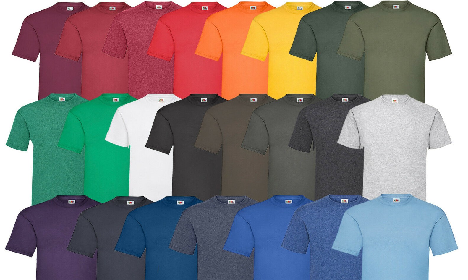 Fruit of the Loom: Zehnerpack T-Shirts für 22,95 Euro frei Haus