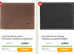 Solo Pelle: Geldbeutel beim Dealclub ab 15 Euro frei Haus