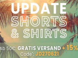 Jeans Direct: Acht Mustang-Shirts für 50,98 Euro frei Haus