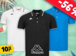 Kappa: Poloshirt bei Sportspar für 10,10 Euro plus Versand