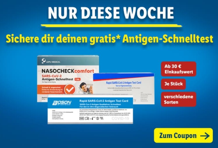 Gratis: Antigen-Schnelltest via "Lidl Plus" zum Nulltarif