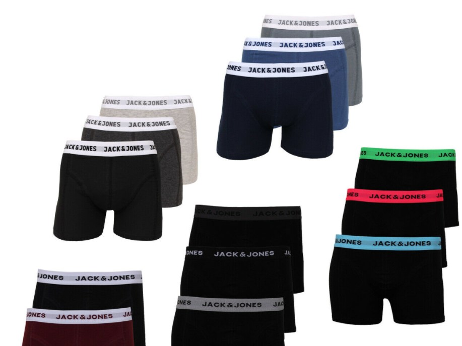 Jack & Jones: Boxershorts im Sechserpack für 29,95 Euro frei Haus