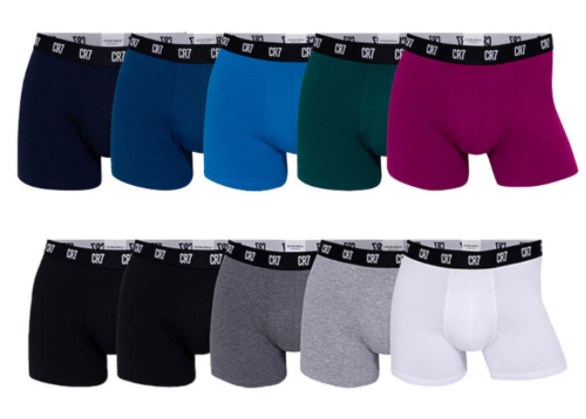 CR7: Boxershorts im Fünferpack für 22,06 Euro frei Haus