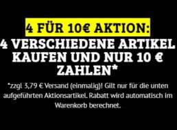 Dealclub: Vier Artikel nach Wahl für 13,79 Euro frei Haus