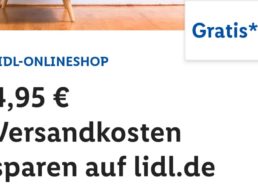 Lidl.de: Gratis-Versand via Lidl-Plus-App bis Ende August