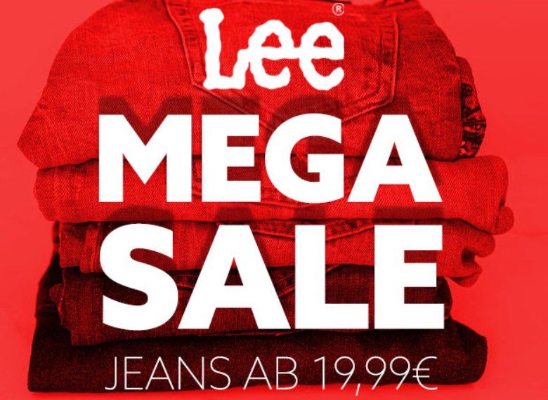 Lee: Jeans im Sale ab 19,99 Euro bei "Jeans Direct"